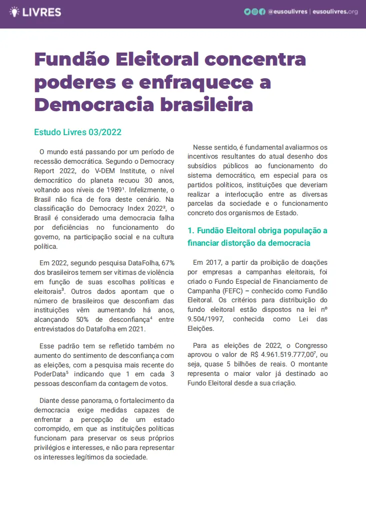fundão eleitoral