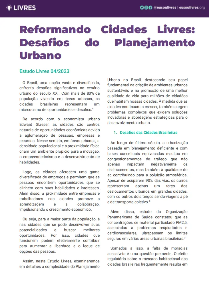 planejamento urbano